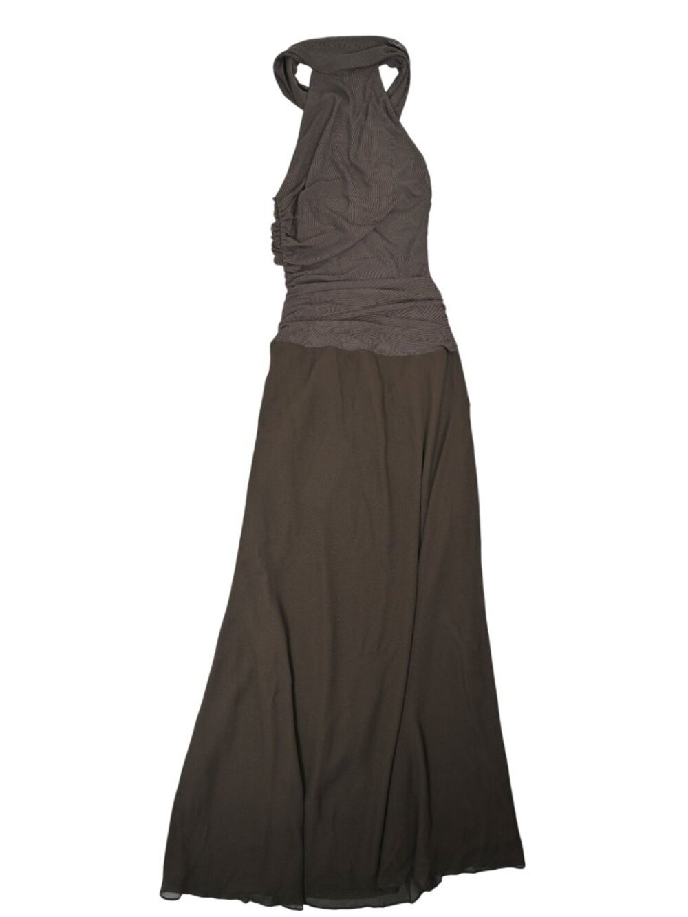 Bec & Bridge Xanthi Halter Maxi Dress in Bitter Chocolate
